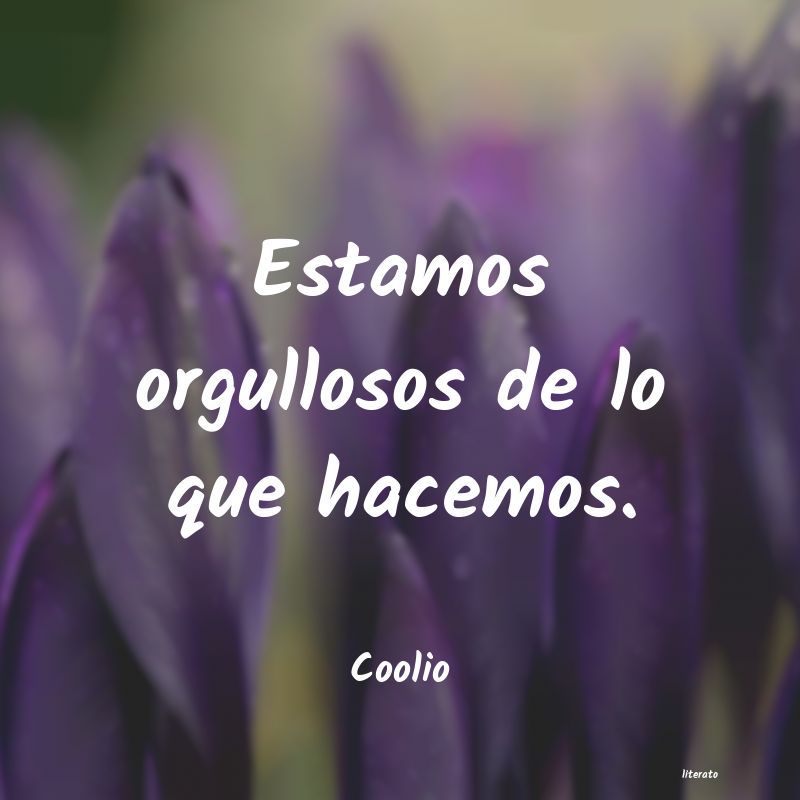 frases de Coolio