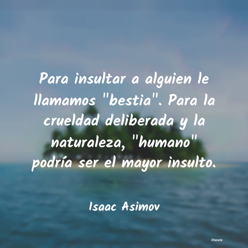 frases de Isaac Asimov