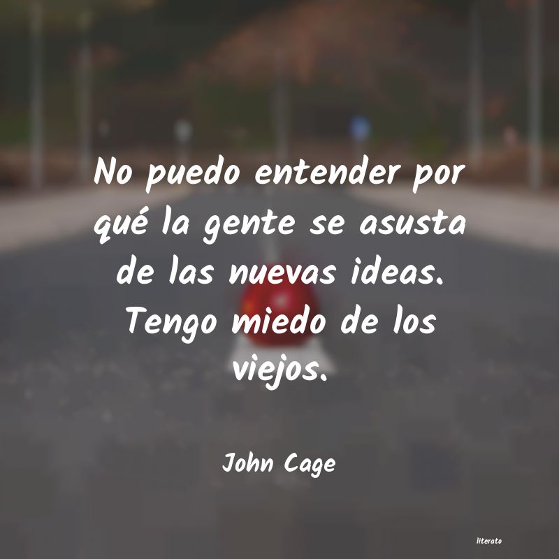 Frases de John Cage