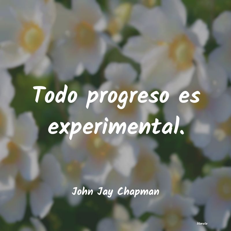Frases de John Jay Chapman