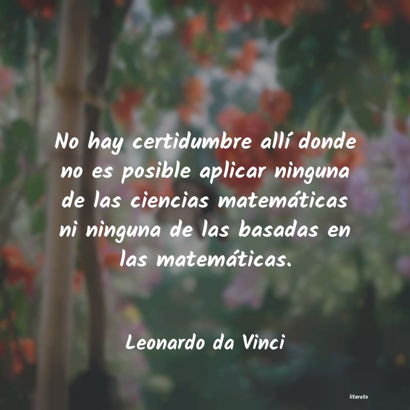 frases de Leonardo da Vinci