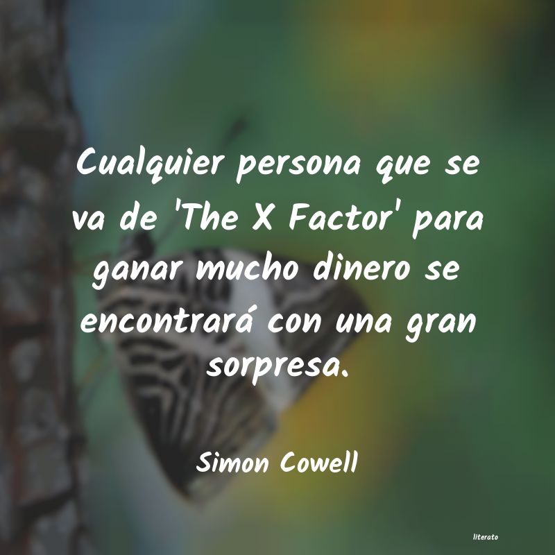 Frases de Simon Cowell