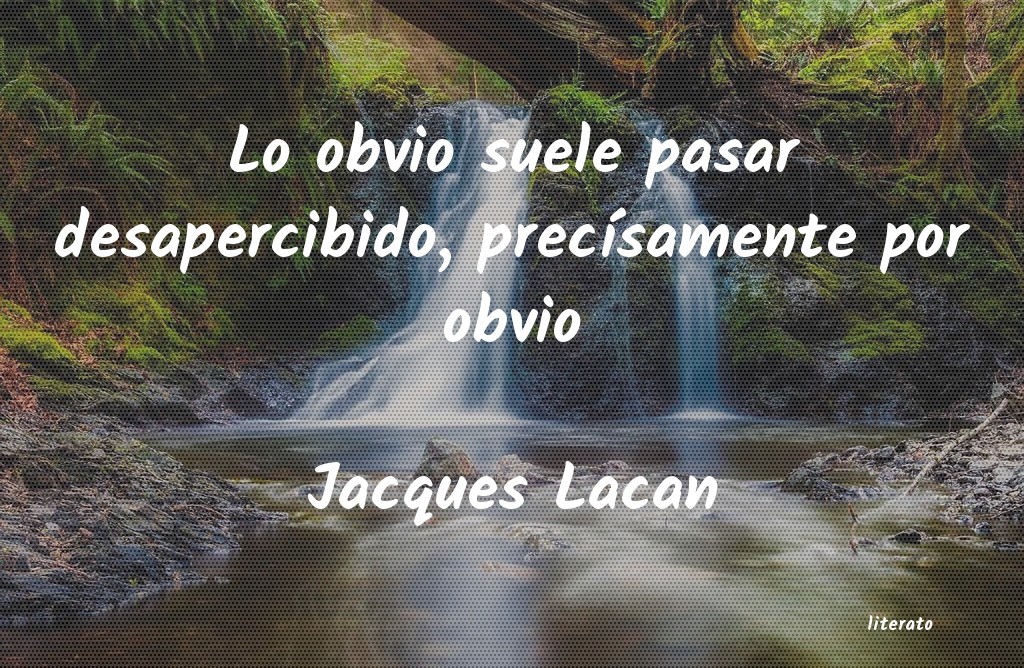 lo nuestro es pasar