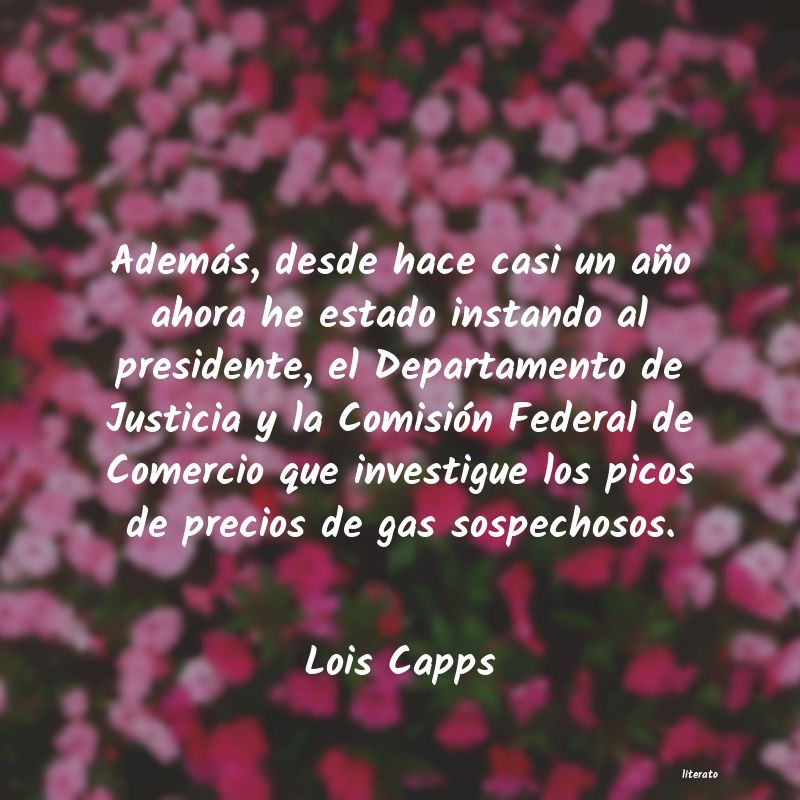 Frases de Lois Capps