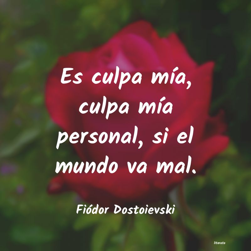 Frases de Fiódor Dostoievski