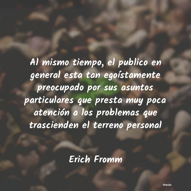 Frases de Erich Fromm