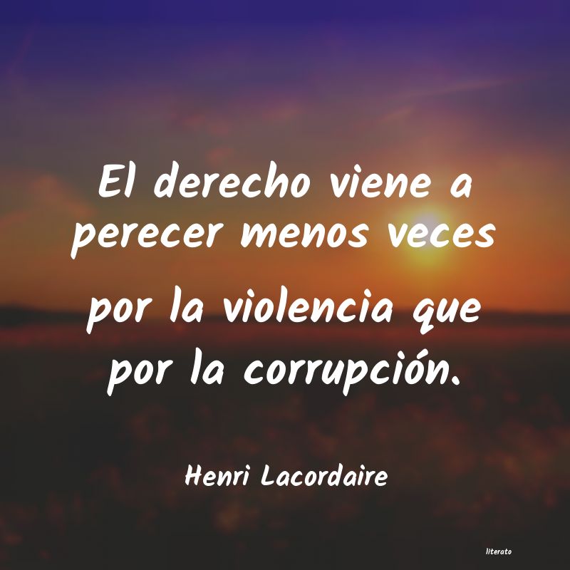 Frases de Henri Lacordaire