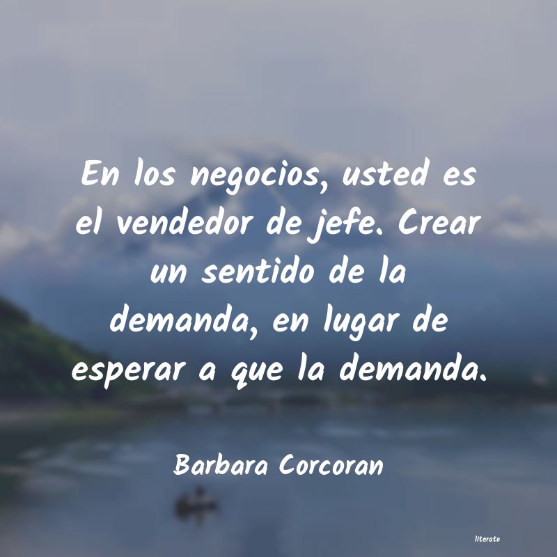 Frases de Barbara Corcoran