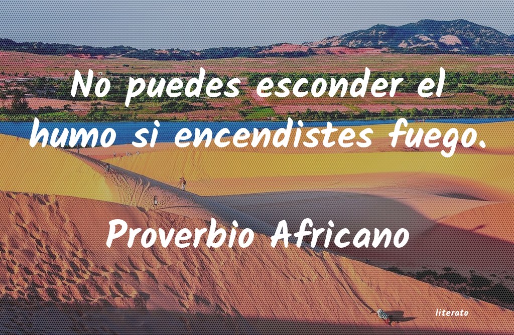 Frases de Proverbio Africano