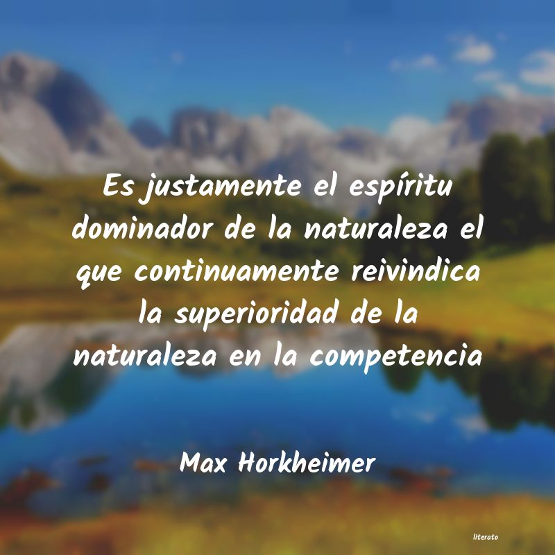 Frases de Max Horkheimer