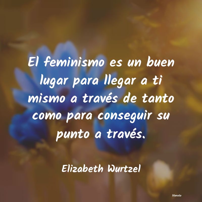 Frases de Elizabeth Wurtzel