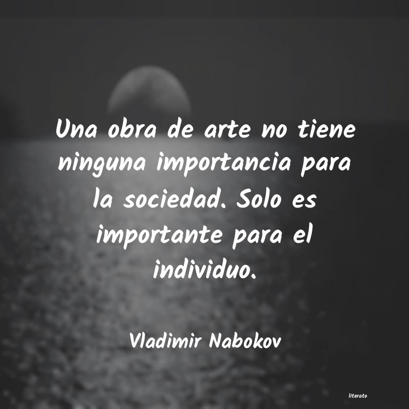 Frases de Vladimir Nabokov