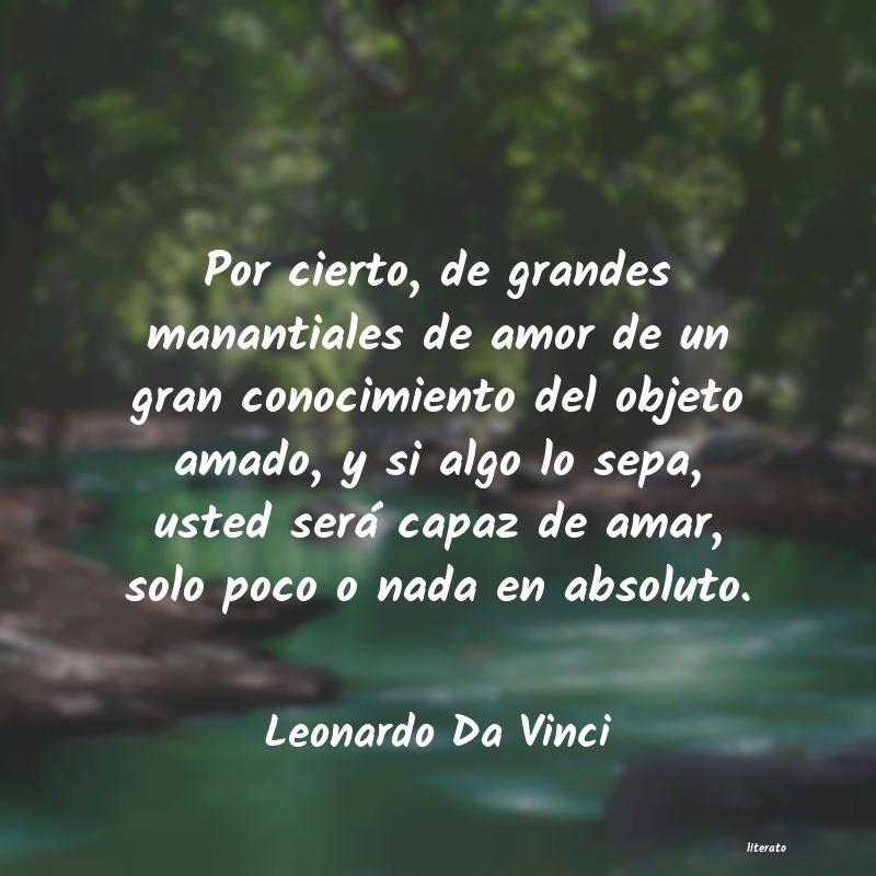 frases de Leonardo Da Vinci