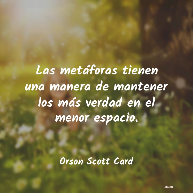 Frases de Orson Scott Card