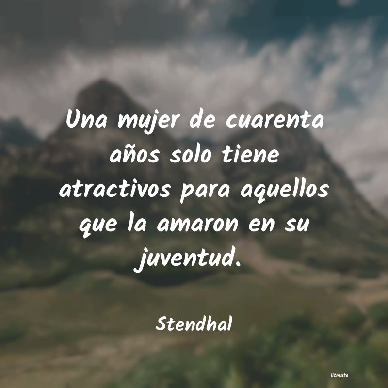 Frases de Stendhal