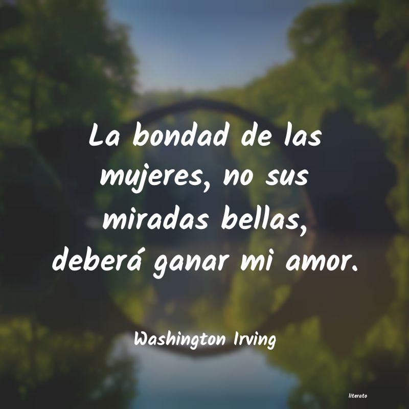 Frases de Washington Irving