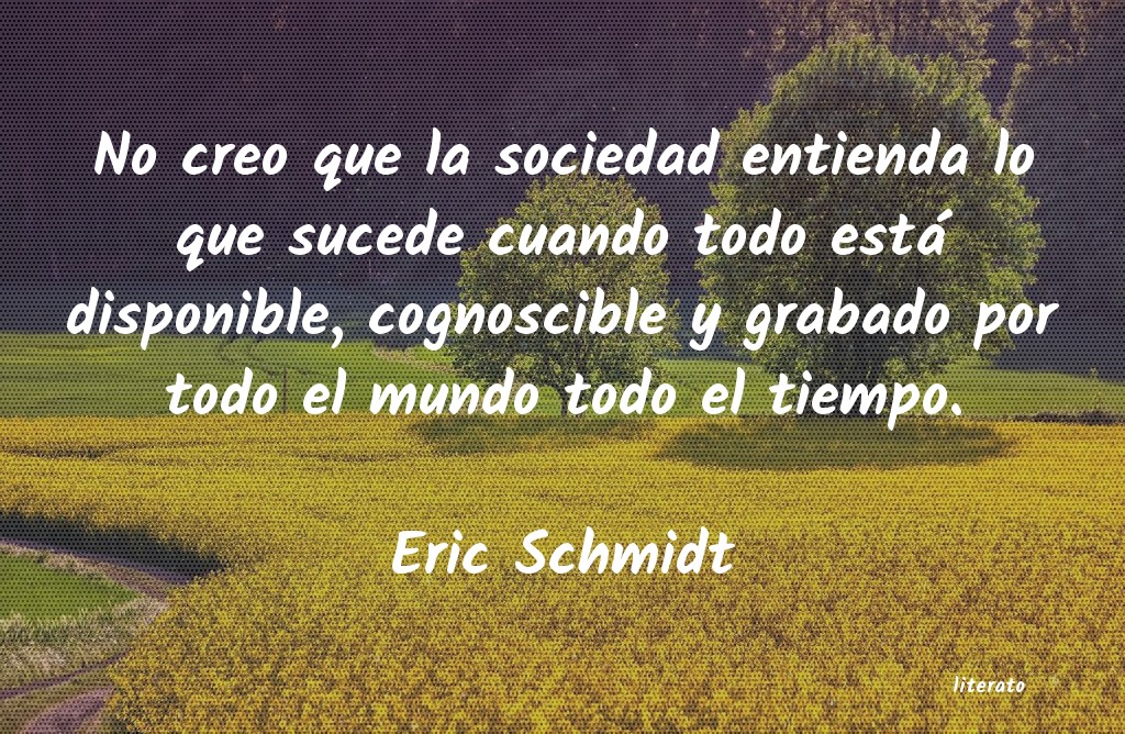 frases de Eric Schmidt