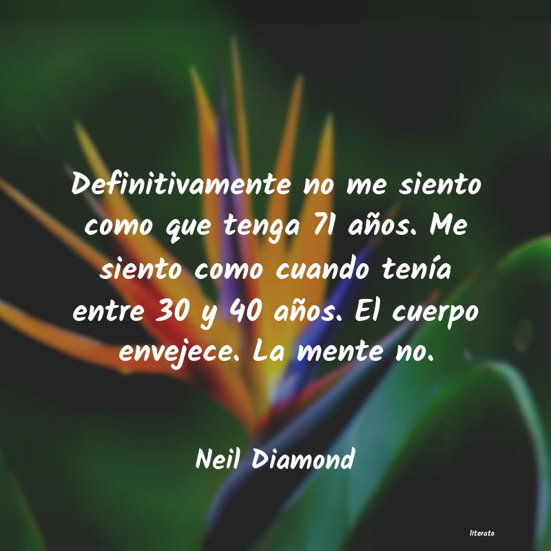 Frases de Neil Diamond