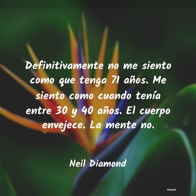 frases de Neil Diamond