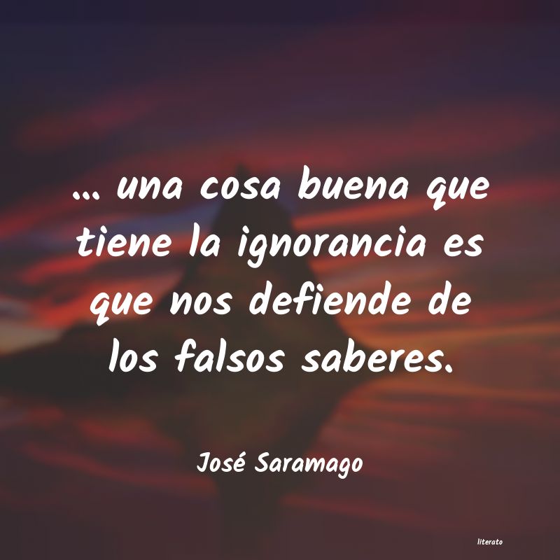 frases de José Saramago