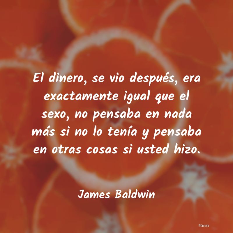 Frases de James Baldwin