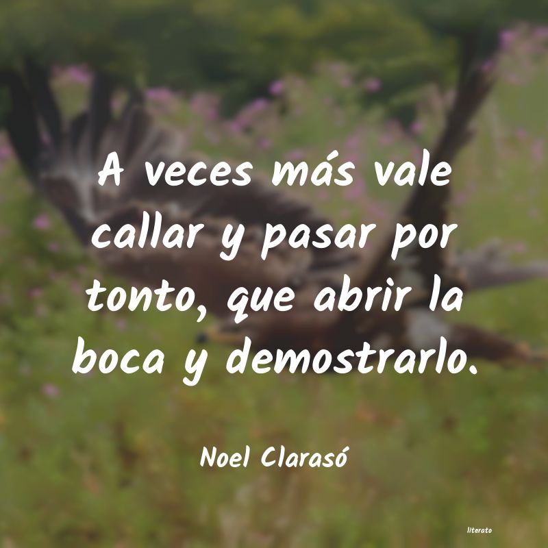 Frases de Noel Clarasó