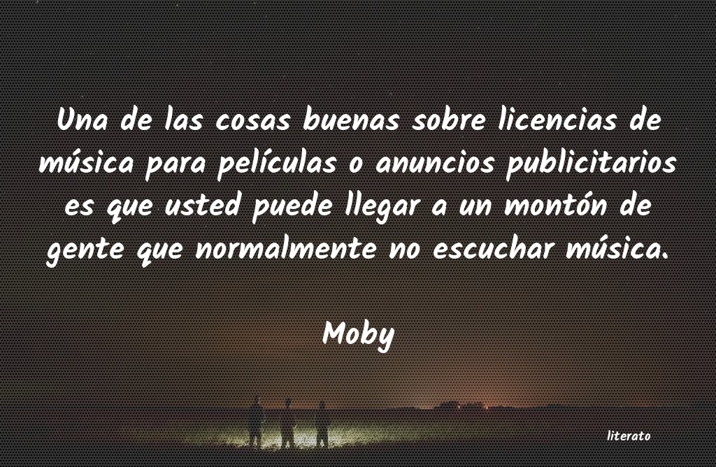 Frases de Moby