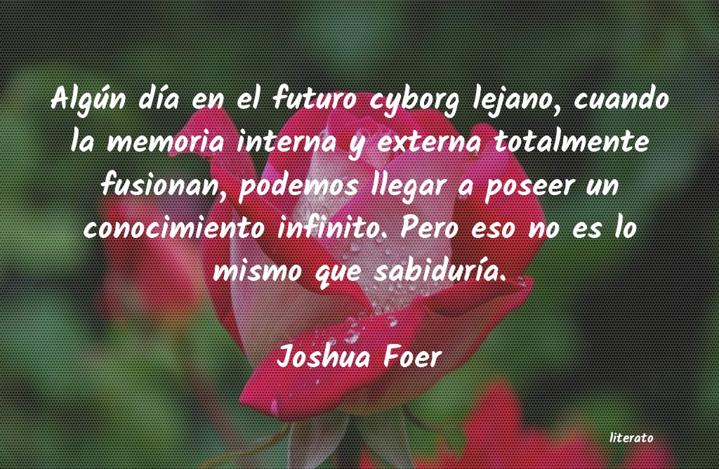 Frases de Joshua Foer