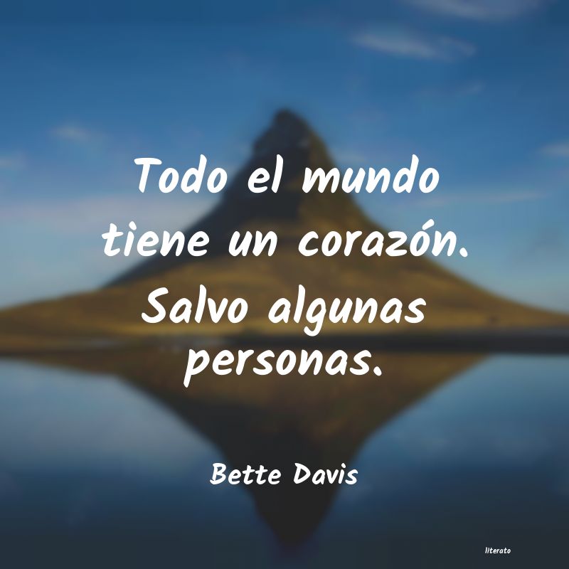 Frases de Bette Davis