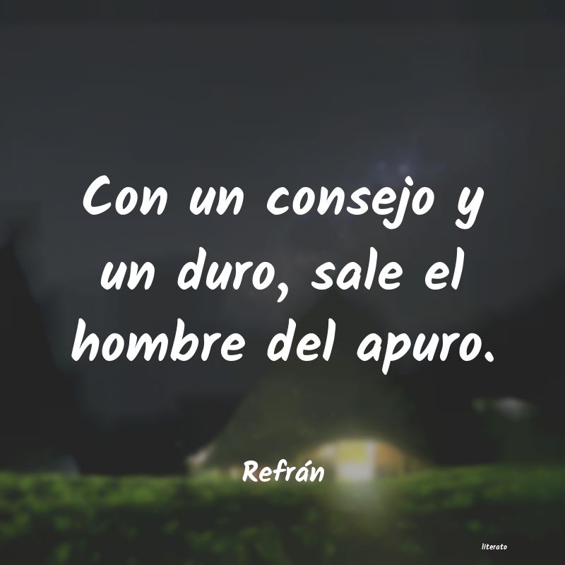 dar consejo al que lo necesita
