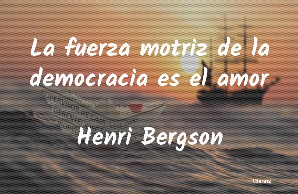 Frases de Henri Bergson