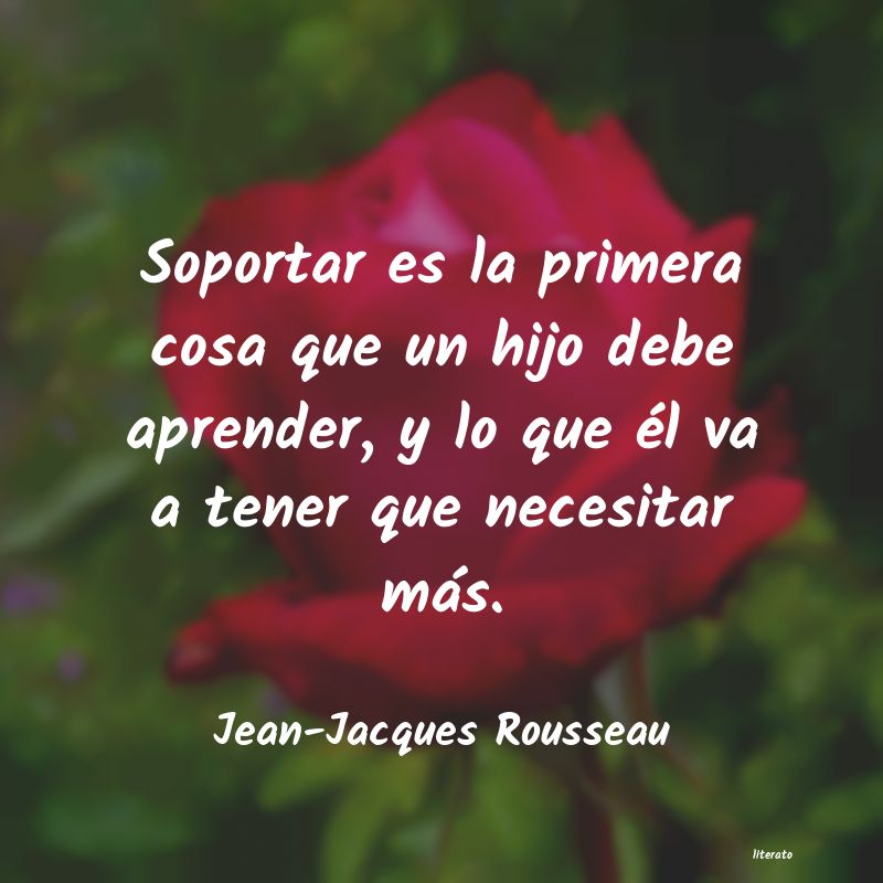 frases de Jean-Jacques Rousseau