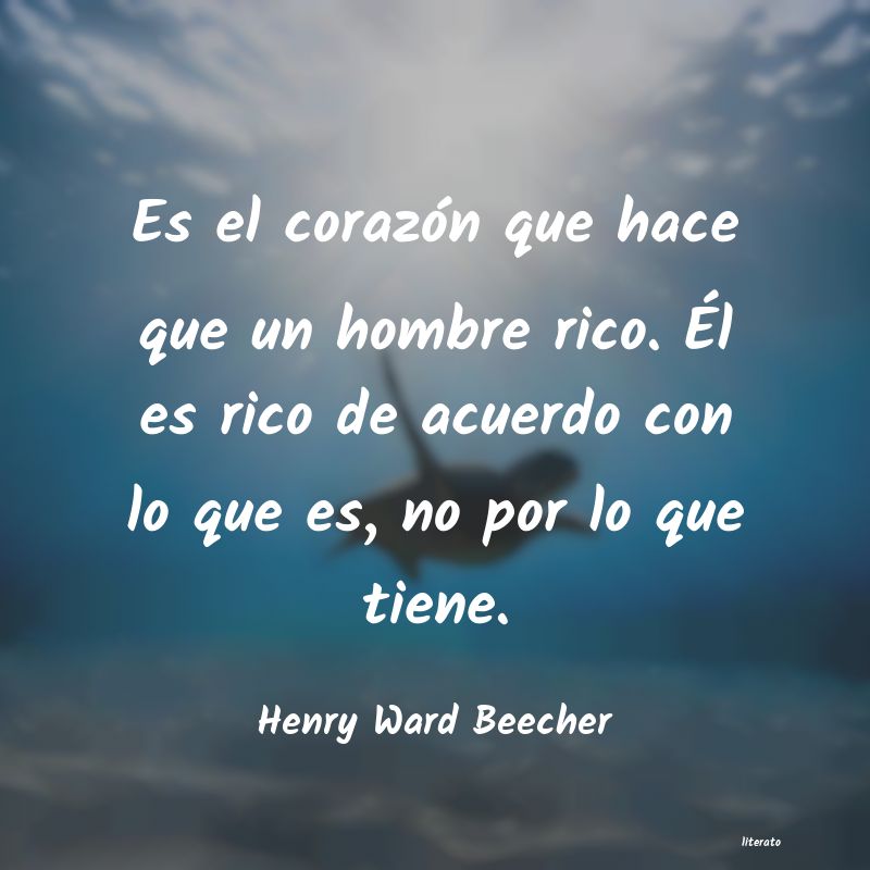 frases de Henry Ward Beecher