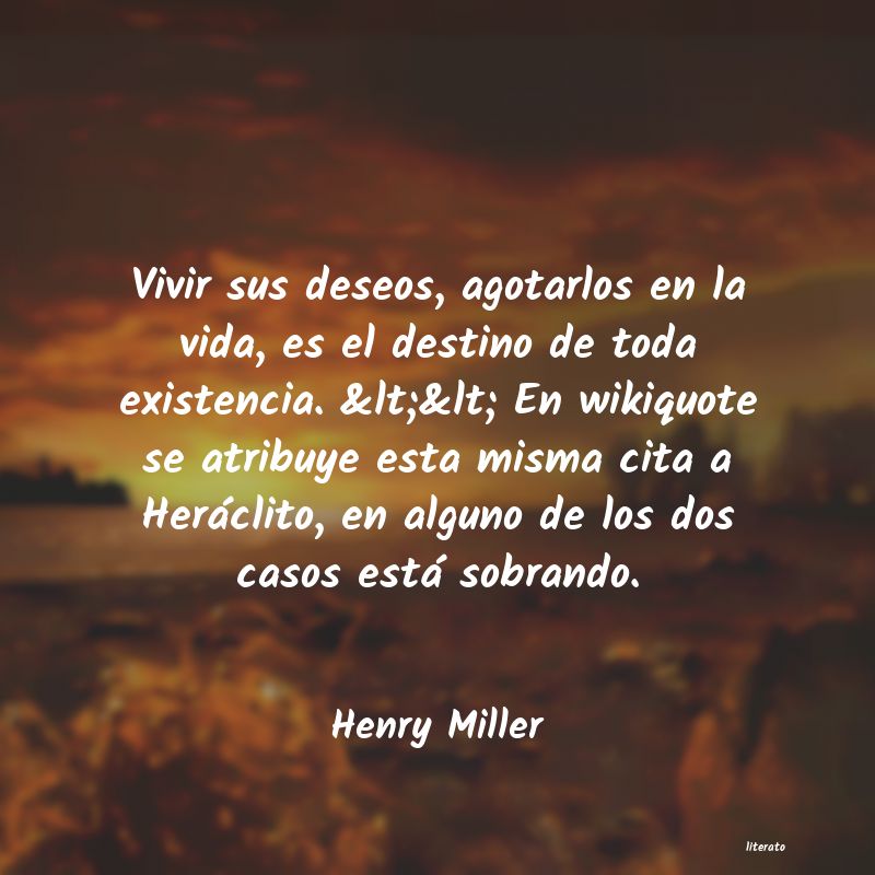 frases de Henry Miller