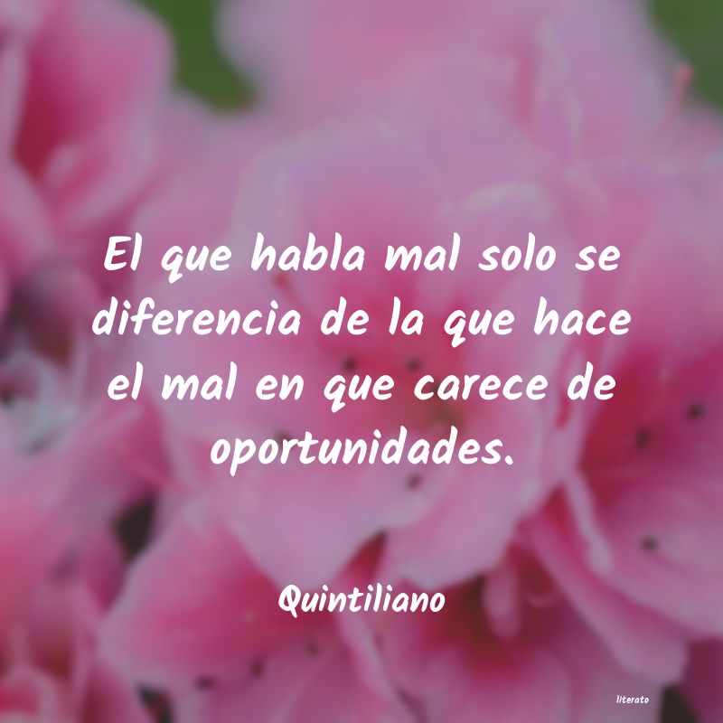 frases de Quintiliano