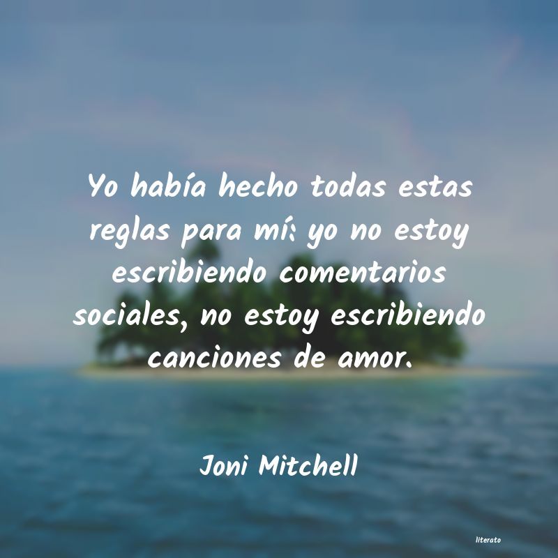 Frases de Joni Mitchell