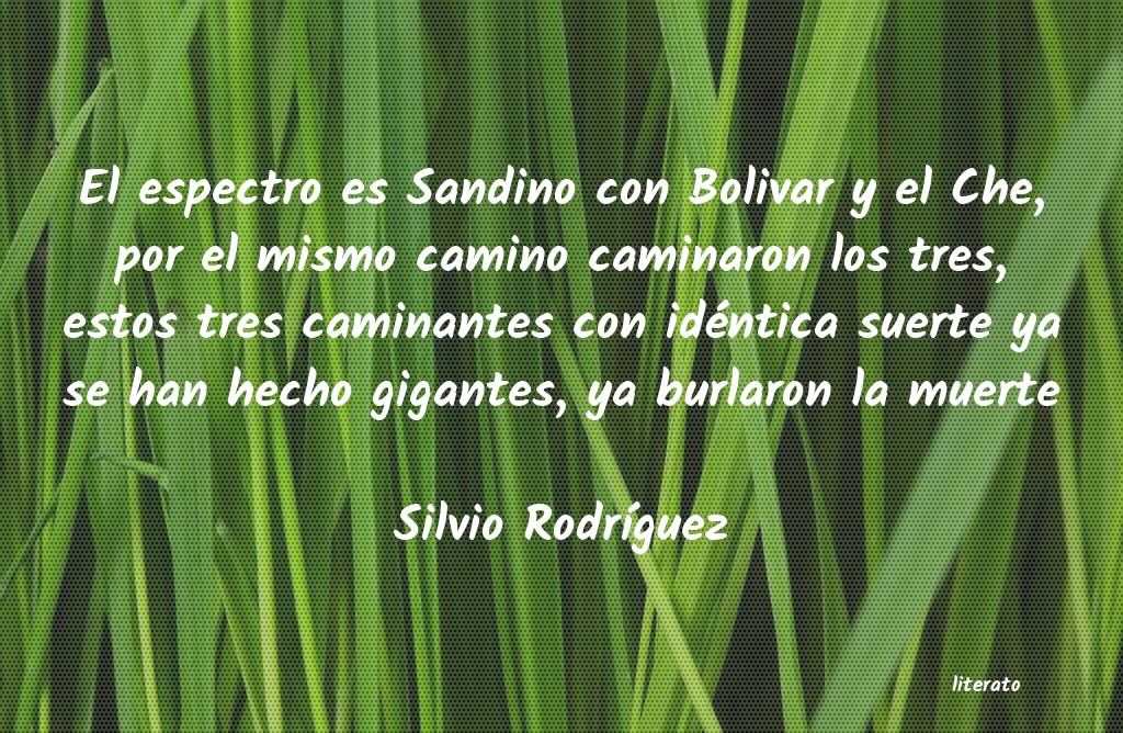 Frases de Silvio Rodríguez