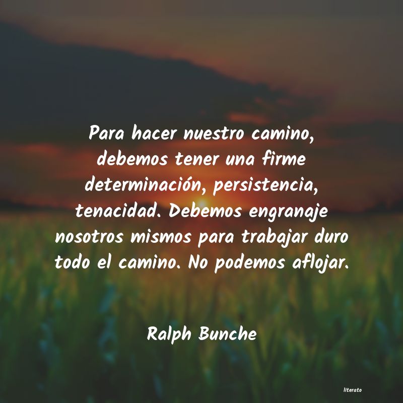 Frases de Ralph Bunche