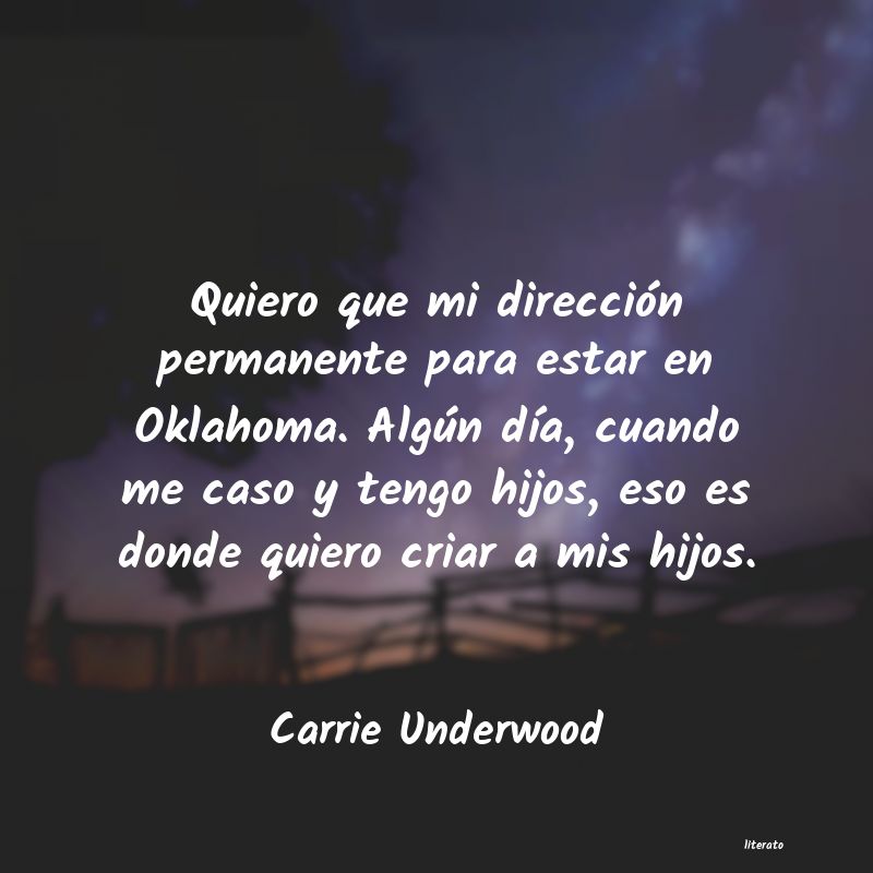 frases de Carrie Underwood