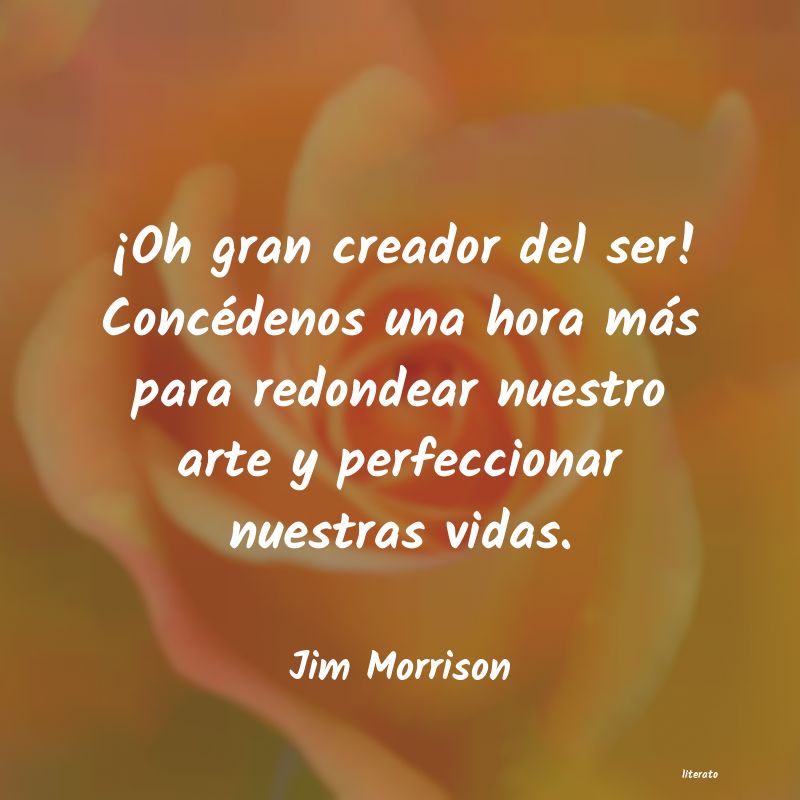 frases de Jim Morrison