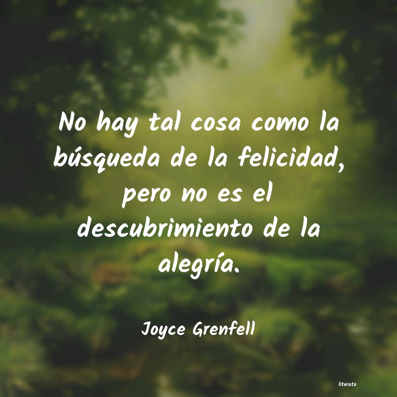 frases de Joyce Grenfell