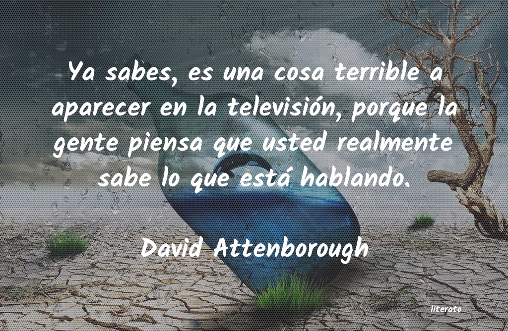 Frases de David Attenborough