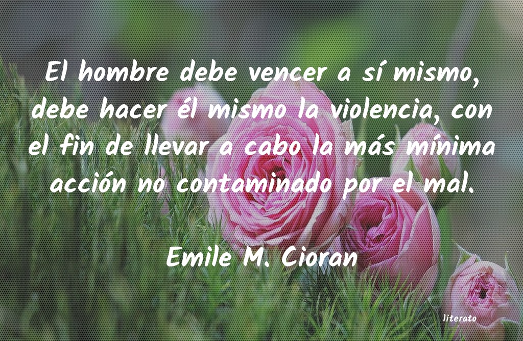 Frases de Emile M. Cioran