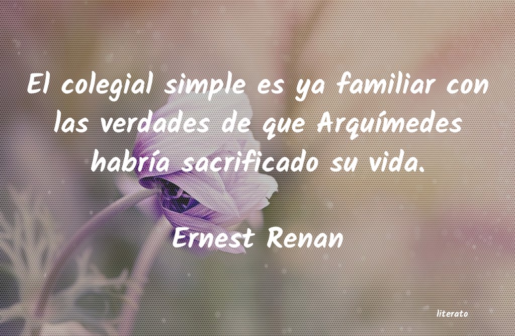 frases de Ernest Renan