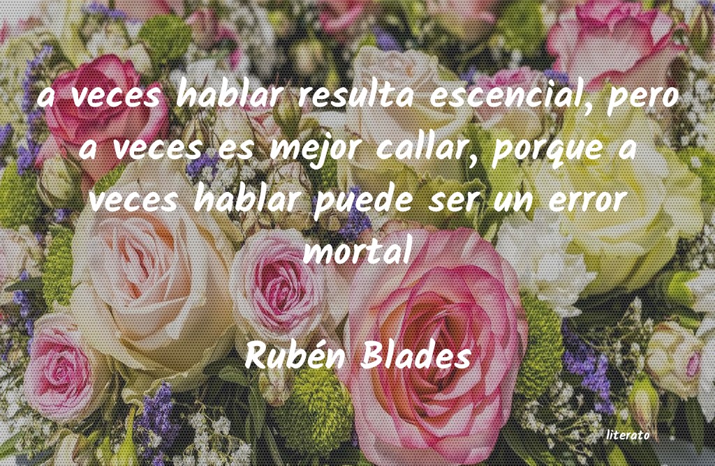 Frases de Rubén Blades