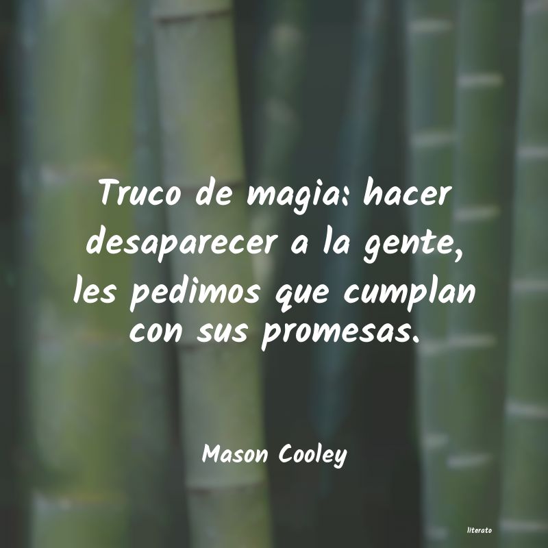 falsas promesas