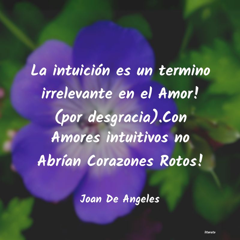 frases de Joan De Angeles