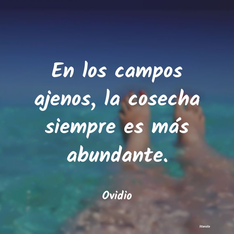 frases de Ovidio