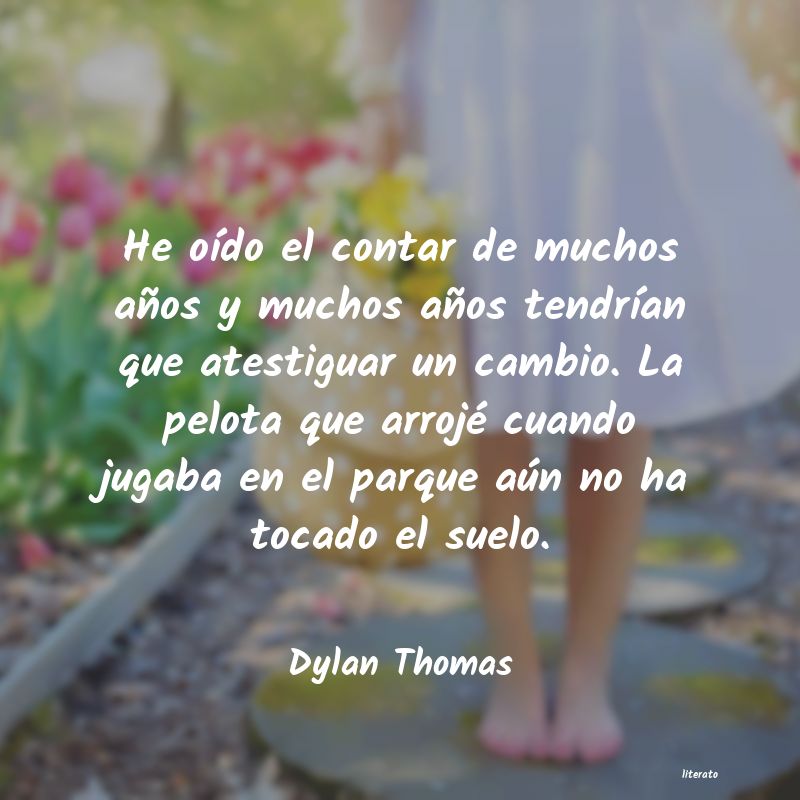 frases de Dylan Thomas