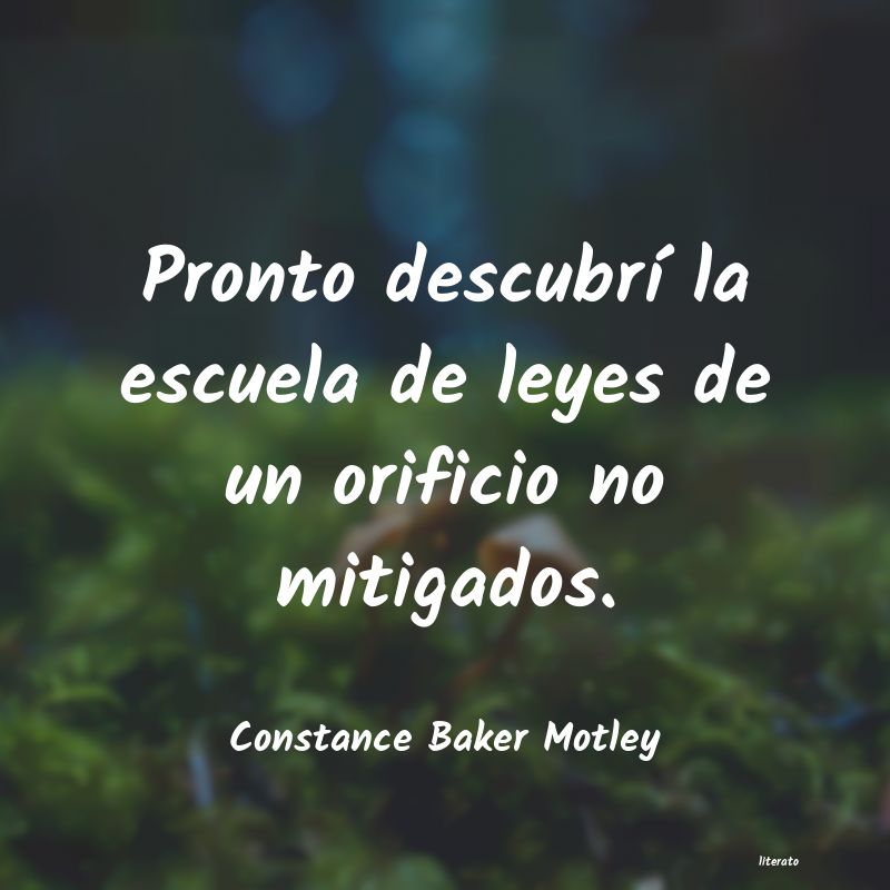 frases de Constance Baker Motley